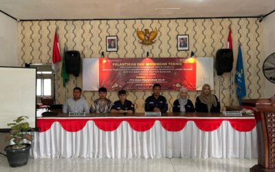 Pelantikan dan Bimtek Pantarlih Pilkada 2024 di Kelurahan Pamanukan Hilir